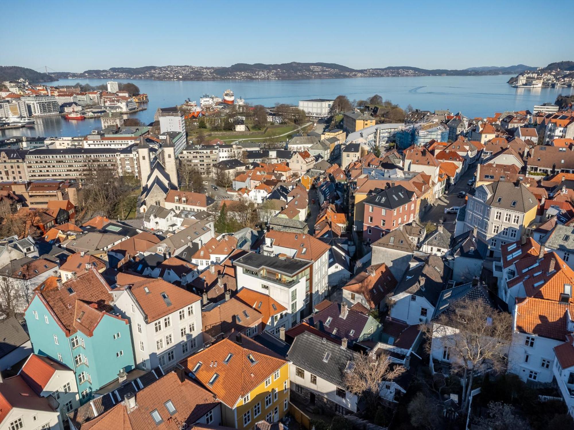 Bryggen // Floyen Apartments Bergen Eksteriør bilde